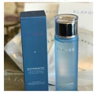 [SĂN SALE 95% Official KLAVUU] Nước hoa hồng collagen ngăn ngừa lão hóa  Klavuu Blue Pearlsation Collagen Aqua Toner