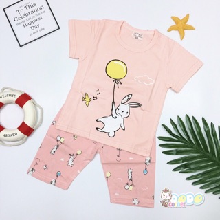 Combo 3 bộ thun coton xịn cho bé gái