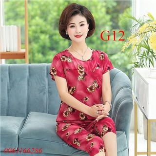 Bộ Mặc Nhà Trung Niên - Chất Vải Lanh - Sang Trọng, Lịch Sự - Mềm, Mát