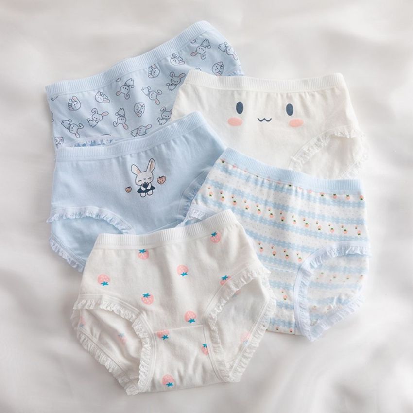 Quần lót nữ cotton - Quần chip nữ cute hoạt hình xinh xắn Kingshop L805