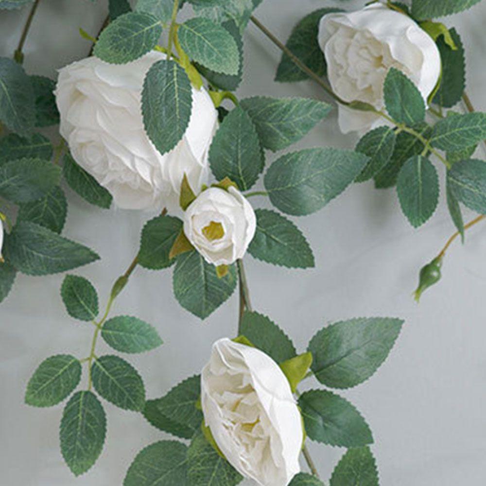 LAKAMIER Vòng Hoa Hồng Giả Trang Trí Nhà Cửa