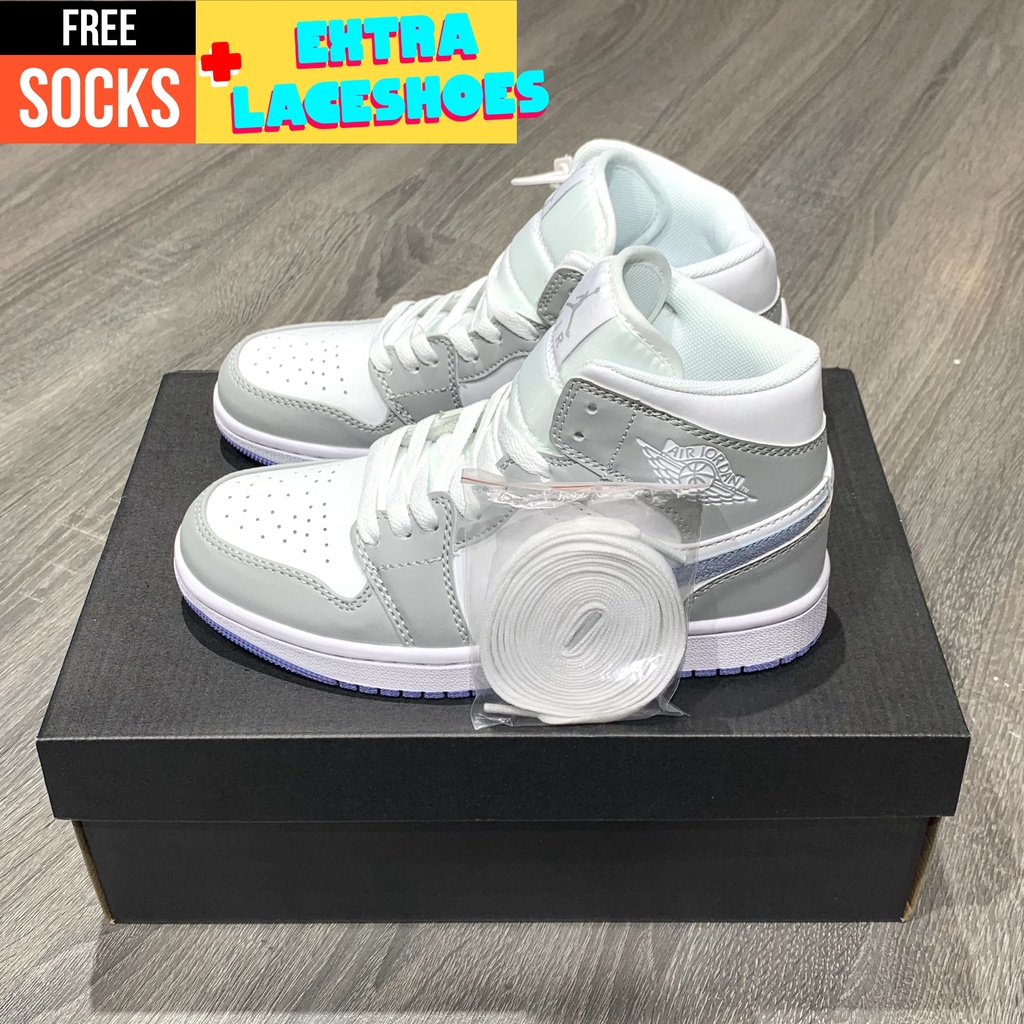 Giày J.D.1 Mid Wolf Grey
