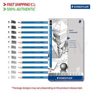 Set 12 Bút Chì Kim Loại Chuyên Nghiệp Mars 100
