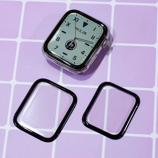 Kính cường lực Apple Watch Size 38/ 40/ 42/ 44 mm kính full keo màn hình