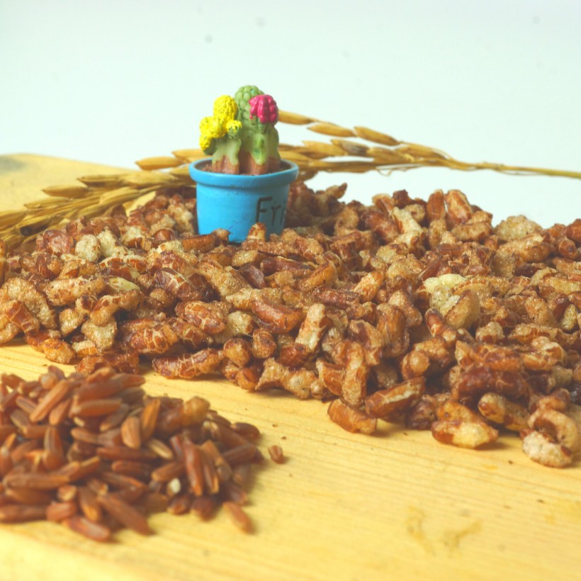 Gạo lứt sấy ăn liền GUfoods - Ăn kiêng, thực dưỡng, eat clean (có 3 lựa chọn: Vị Nguyên chất / Rong biển / Muối mè) | BigBuy360 - bigbuy360.vn