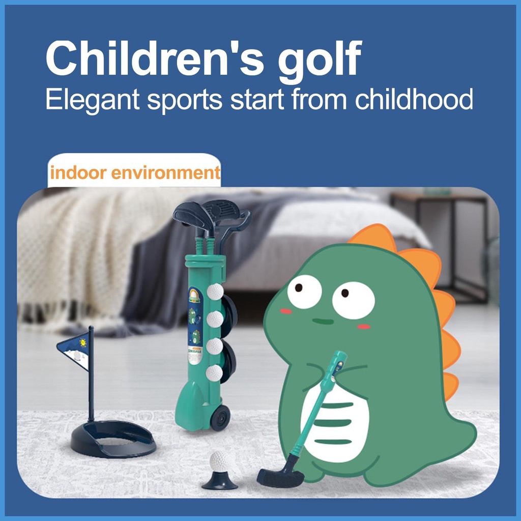 Bộ Đồ Chơi Đánh Golf Mini Độc Đáo Cho Bé 3-8 Tuổi
