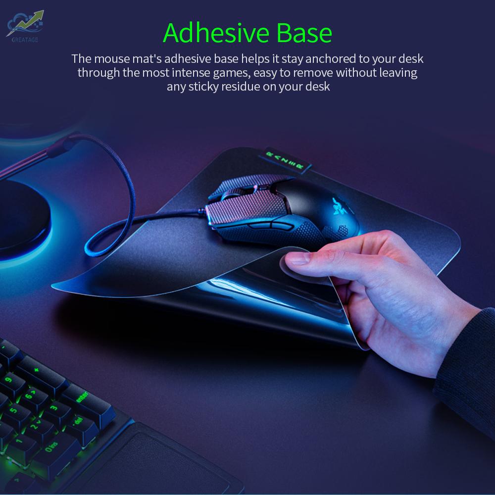 g☼Razer Sphex V3 Mouse Pad Gaming Mouse Mat with Smooth Ultra-thin Design Stable Operation Adhesive Base Large