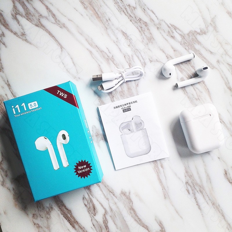 tai nghe không dây i11 tws phiên bản nâng cấp 2019 bluetooth earphone new version 5.0