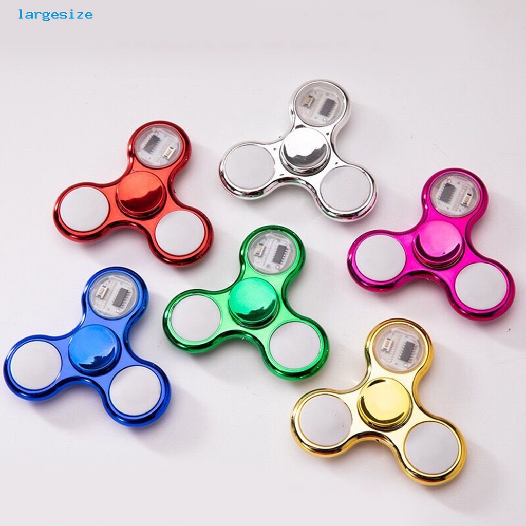 Con quay đồ chơi spinner bằng ABS có đèn led & hiệu ứng ánh sáng giúp giảm căng thẳng