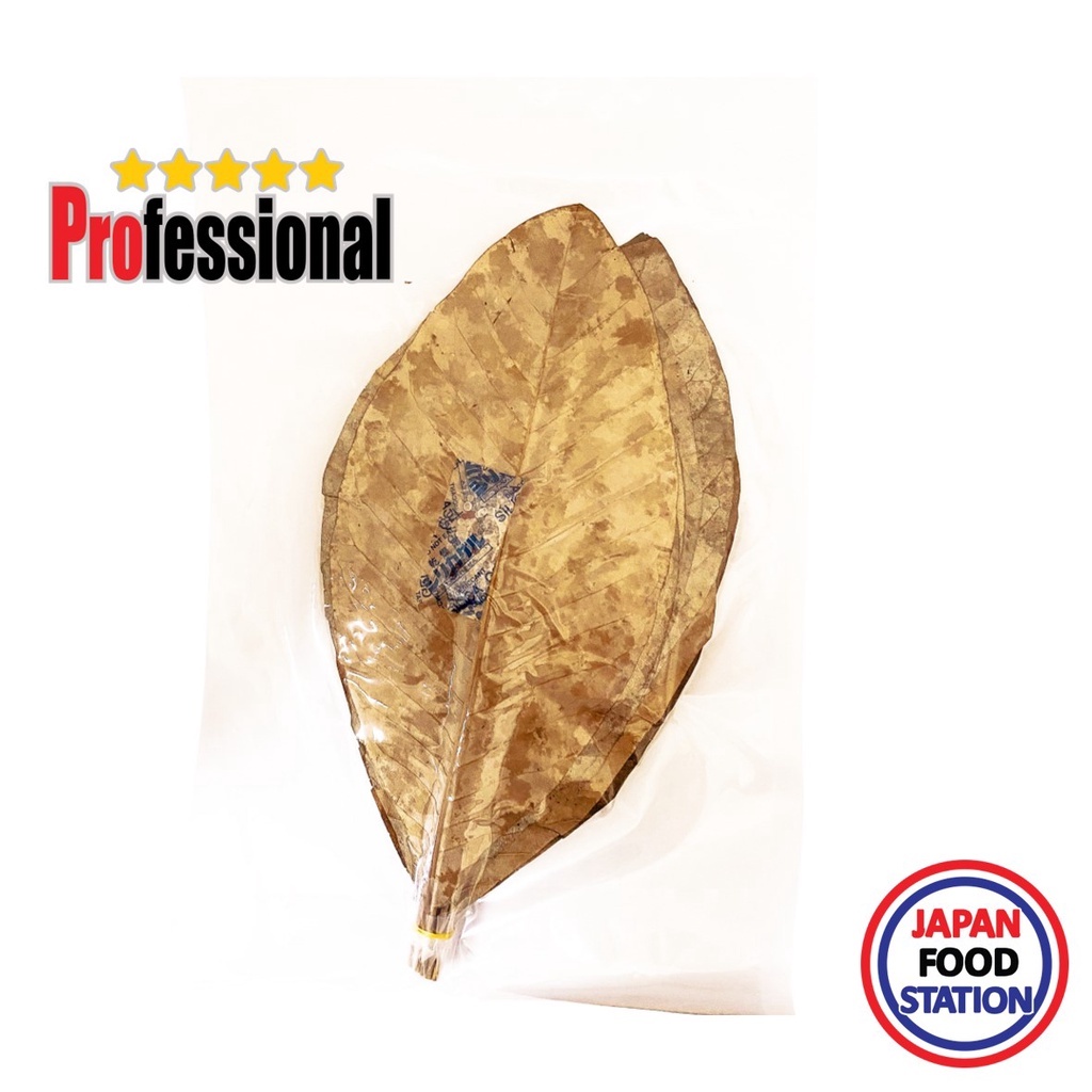 KB DRIED HOBA LEAVES W6-7 / L30-35cm 20PC (16354) Sử dụng thực phẩm.