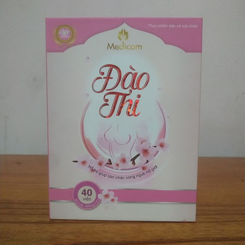 Đào Thi viên uống hỗ trợ điều hòa nội tiết - hỗ trợ nở ngực | Thế Giới Skin Care