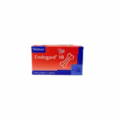 Endogard hộp - 2 viên endogard cho chó thể trọng 10kg, tẩy nội ký sinh, hỗ trợ tiêu hóa