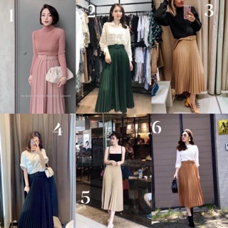 Bán sỉ chân váy xếp ly sll