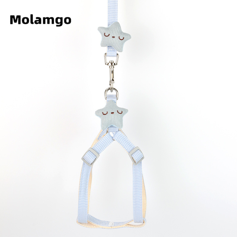 MOLAMGO  Dây Dắt Thú Cưng Đi Dạo Hình Ngôi Sao Xinh Xắn