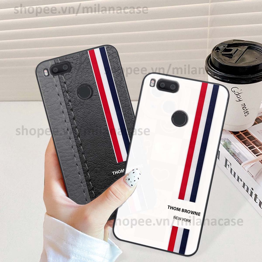 Ốp Xiaomi Mi A1 in hình các thương hiệu nổi tiếng trẻ trung thể thao cá tính