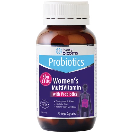 Vitamin Tổng Hợp Cho Nữ Women's Multivitamin With Probiotics Henry Blooms