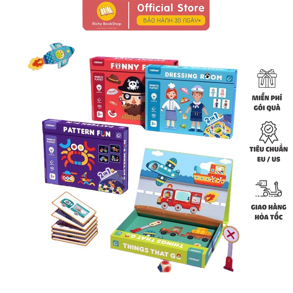 Xếp Hình Nam Châm - Mideer Magenetic Game