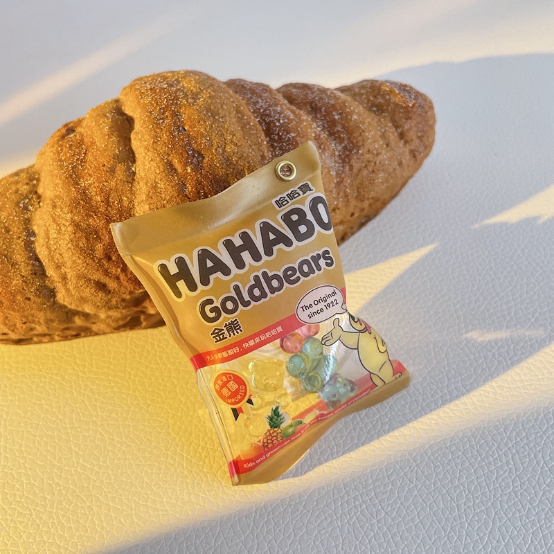 Đóng Gói Đồ Ăn Vặt / Giá Đỡ Điện Thoại Bơm Hơi Hình Gấu Gummy Hàn Quốc