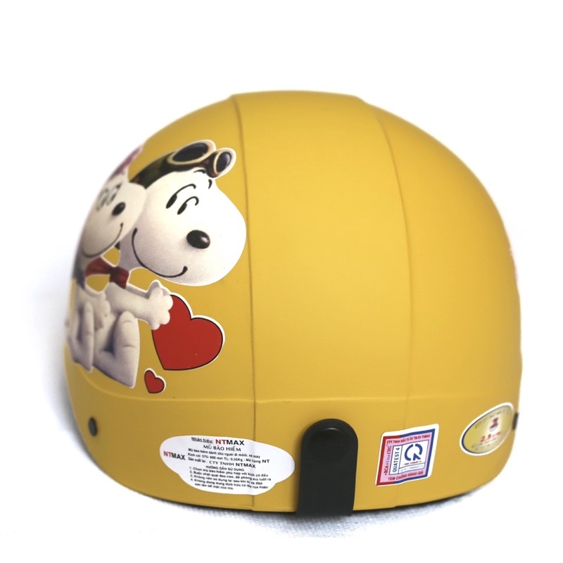 [Mẫu mới] Nón Chó Snoopy 2 màu sịn sò