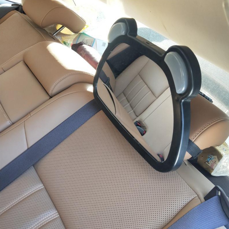 Gương Chiếu Hậu Tích Hợp Đèn LED Gắn Ghế Ngồi Xe Hơi An Toàn Cho Bé