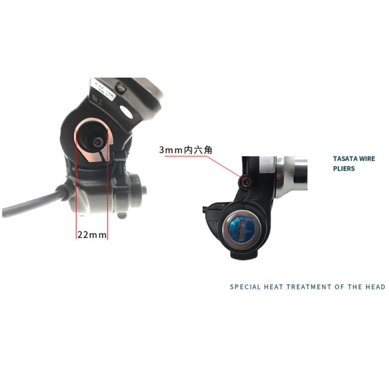 Đồng hồ đo tốc độ/ màn hình LCD36v48v60v/ khóa/ pin báo hiệu dành cho xe đạp điện