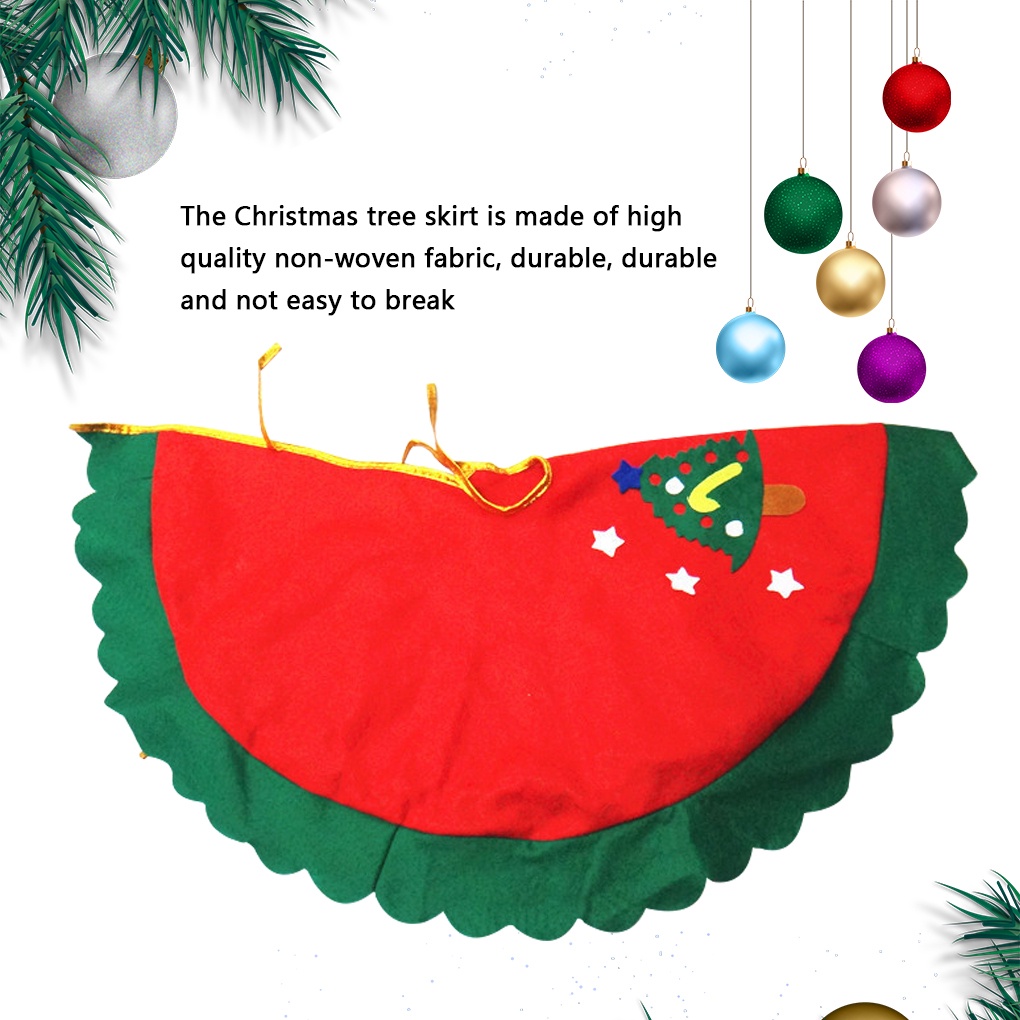 Thảm lót cây thông noel trang trí nhà cửa độc đáo