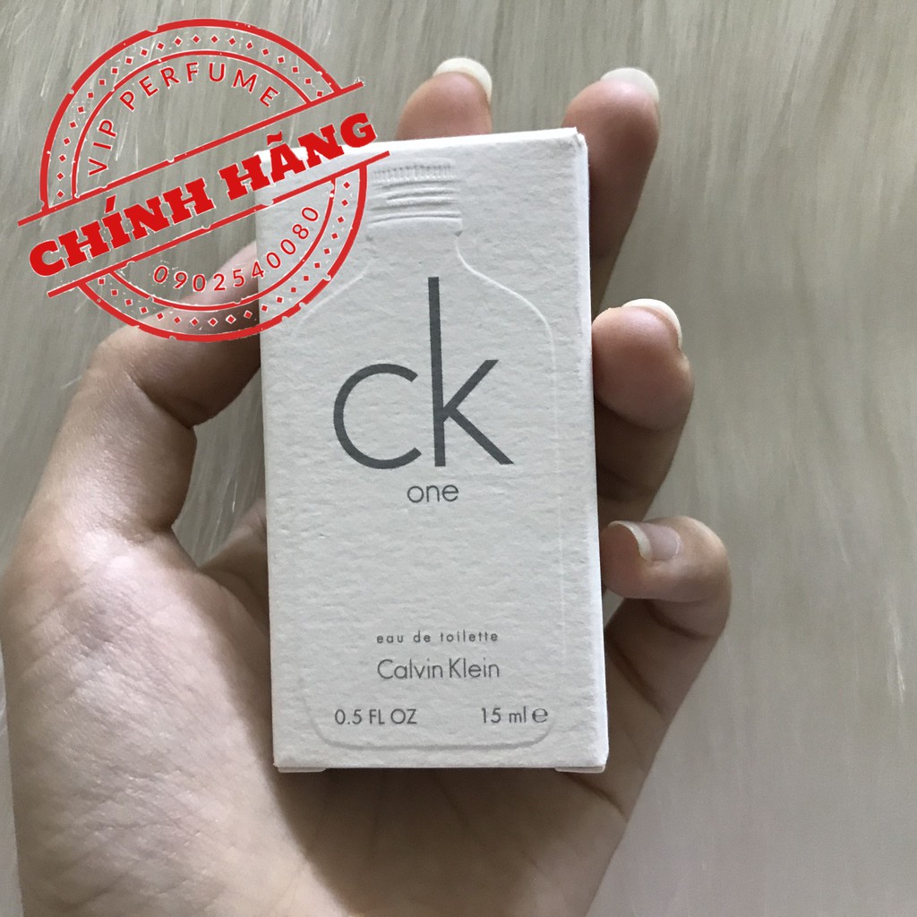 Nước hoa mini unisex Calvin Klein CK One EDT 15ml | BigBuy360 - bigbuy360.vn