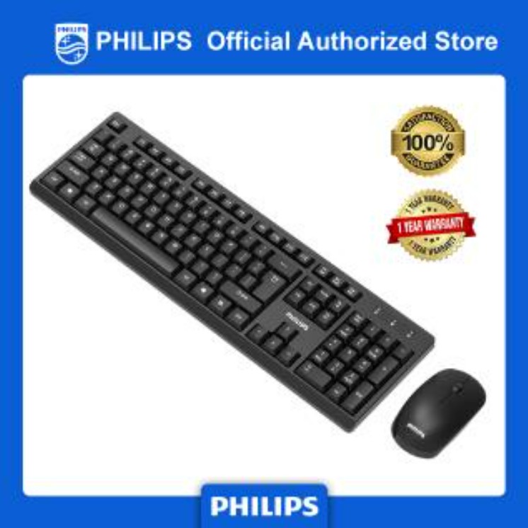 BÀN PHÍM VÀ CHUỘT KHÔNG DÂY TẤT CẢ TRONG MỘT PHILIPS SPT6354 - Hàng Nhập Khẩu Chính Hãng