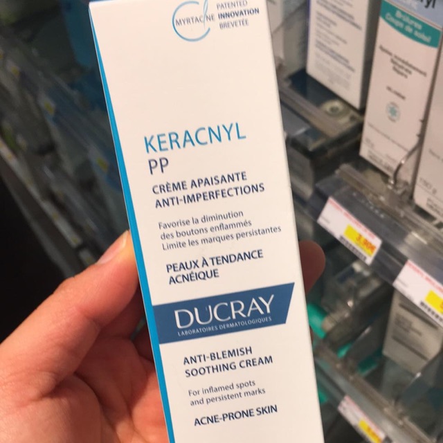 Kem dưỡng da mụn Ducray Keracnyl PP