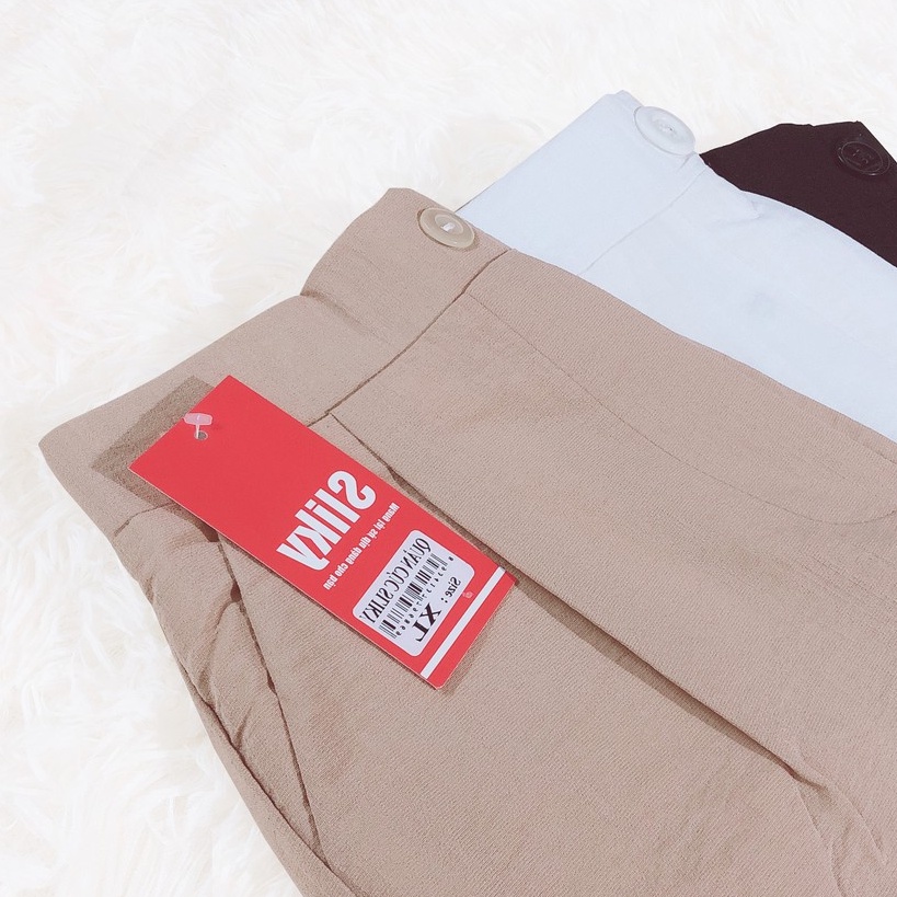 Quần baggy đũi lưng thun giả cúc - QD02