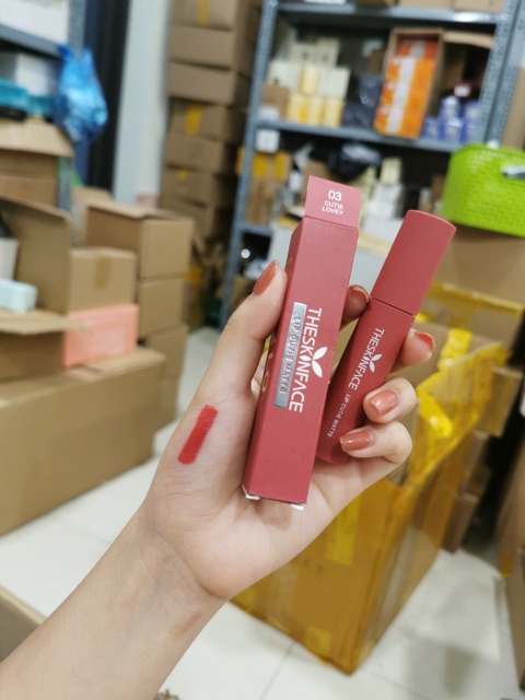 SON KEM LÌ THE SKIN FACE LIP CUTIE MATTE