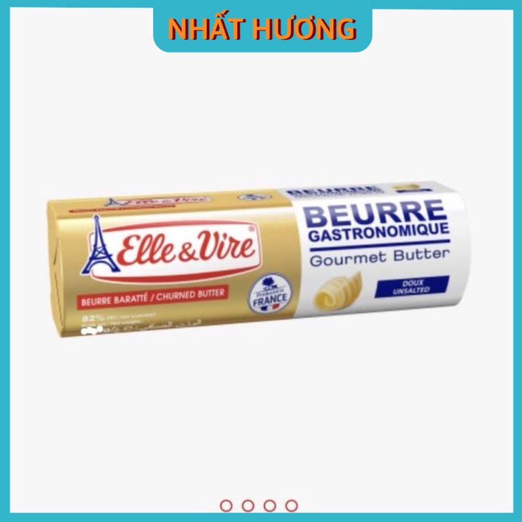 Bơ Cuộn Lạt Elle-Vire 500gr- Giao Còn Hạn- Không Đổi Trả Hàng