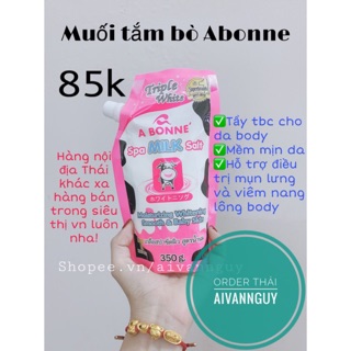Muối tắm bò Abonne