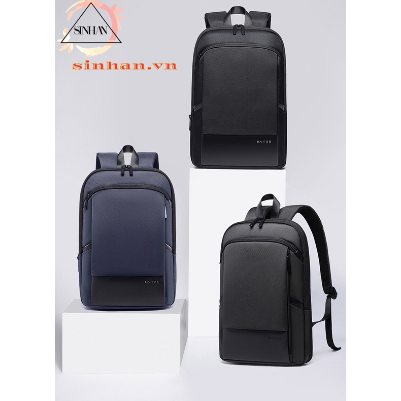 Bange - Balo nam balo siêu mỏng có thể mở rộng kích thước - balo chống nước BG77115
