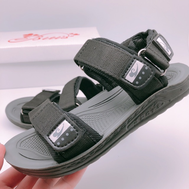 SALE OFF_Dép Quai Hậu Sandal Nam BICA XS Đen HÀNG VNXK