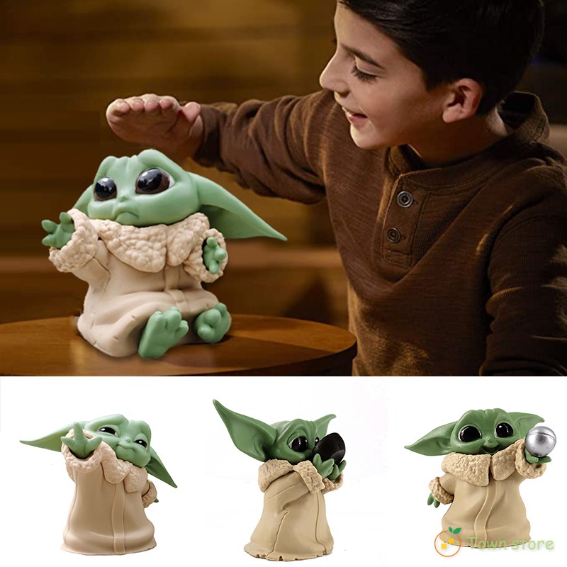 Set 5 Mô Hình Nhân Vật Baby Yoda Phim Star Wars 4