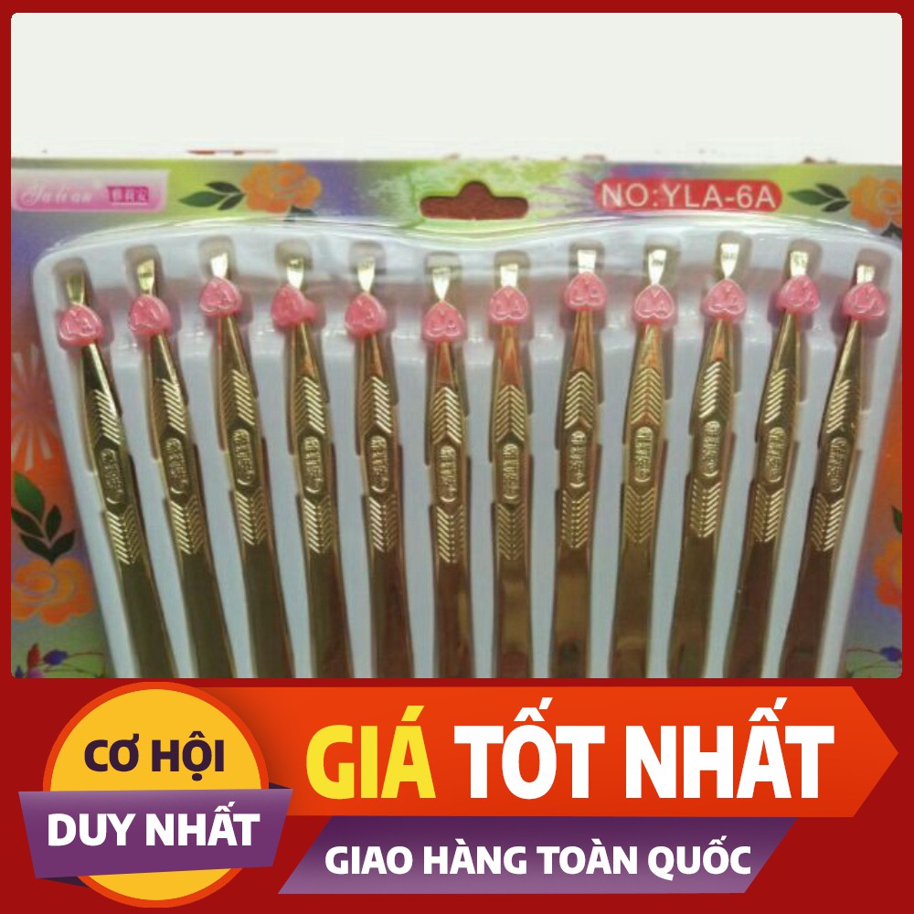 [GIẢM GIÁ SỐC]- 1 nhíp nhổ lông vàng loại tốt-Nhíp Nhổ Lông Tóc-nhíp nhổ lông mày -[shop uy tín]