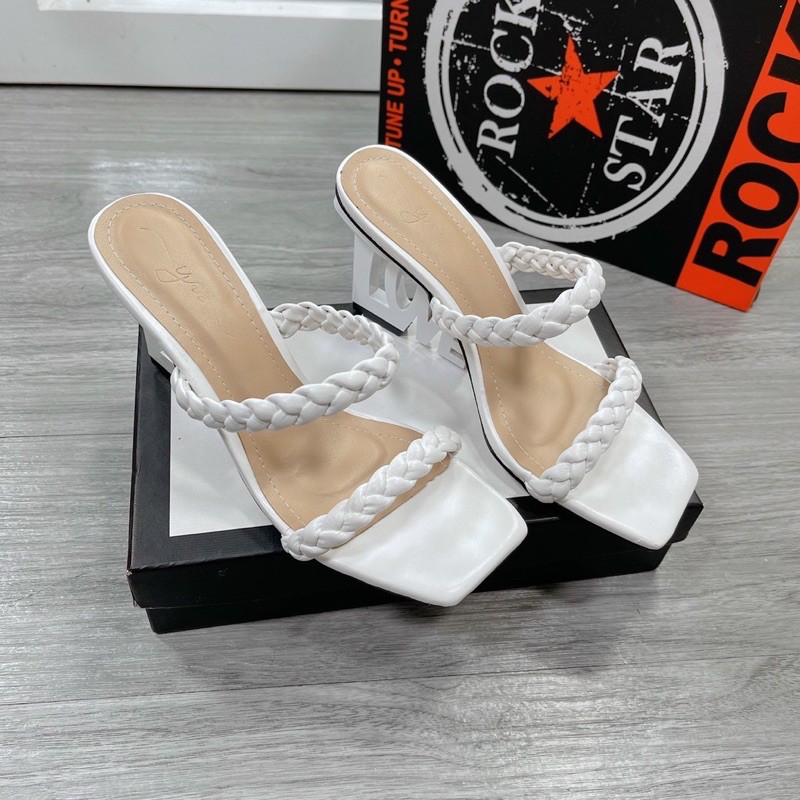 Guốc quai tết, đế xuồng LOVE cực xinh( có video)