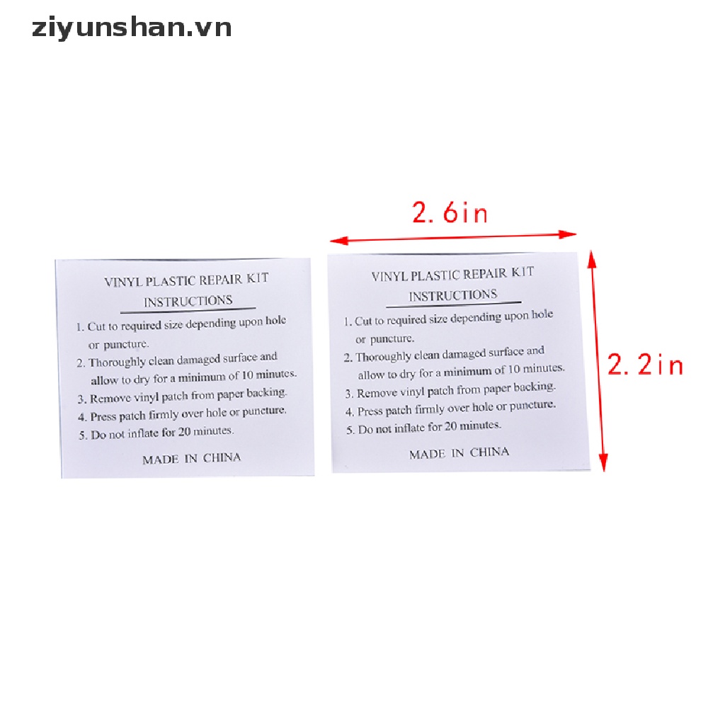 Miếng Vá Phao Bơi Bơm Hơi Bằng PVC 10X