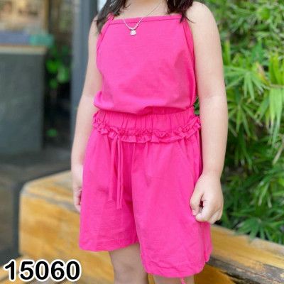 Bộ thun dây trơn nhiều màu cho bé gái 9-19kg - Bigbabyshop