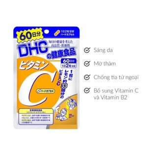 Viên uống vitamin C DHC 60 ngày 120 viên