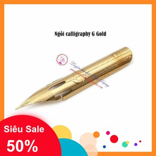 Ngòi Calligraphy G - 01 Gold Lắp Vào Bút - Ngòi Calligraphy Chất Lượng Cao Không Gỉ