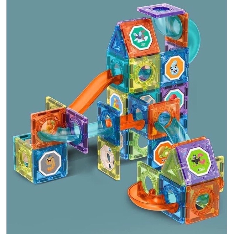 Đồ Chơi Nam Châm Ma Thuật Thả Bóng 73PCS