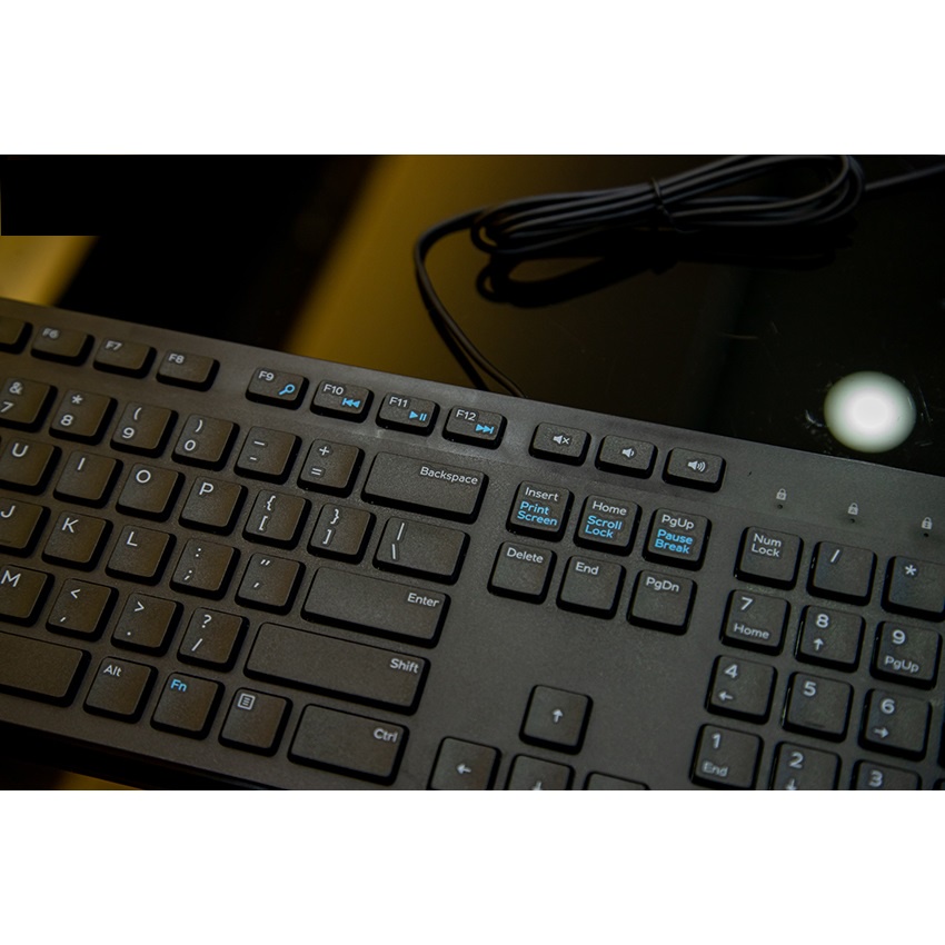 Bàn phím có dây Dell KB216 cổng kết nối USB - Chính hãng
