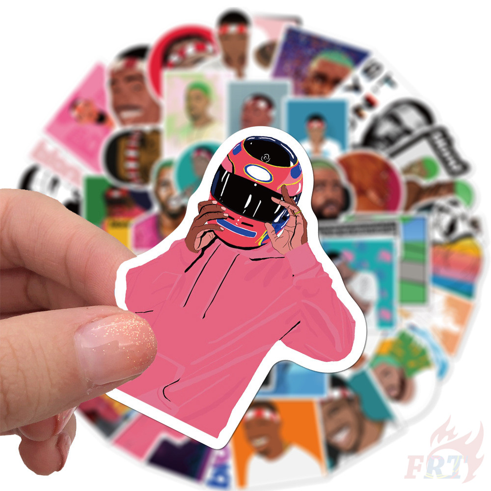 ❉ Frank Ocean “Blonde” Series 01 - POP Singer Stickers ❉ 50Pcs/Set DIY Fashion Luggage Laptop Skateboard Decals Doodle Stickers