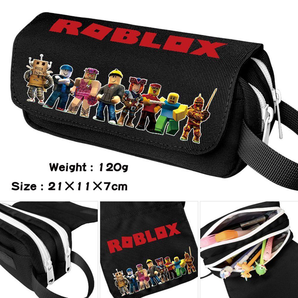 Bóp Viết Hai Lớp Có Khóa Kéo In Hình Roblox Sáng Tạo