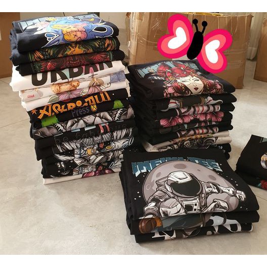 OUTLET STORE 02 - 1 MẪU CHỈ CÒN DUY NHẤT 1 CÁI - ÁO THUN IN HÌNH 100% COTTON