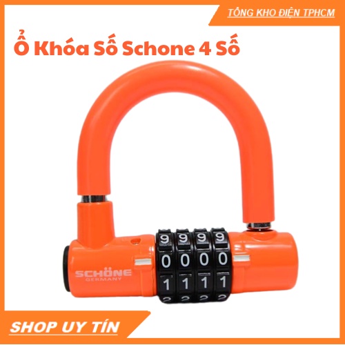 Ổ khoá số, khoá 4 số chữ U loại cao cấp, an toàn chống trộm, bảo mật cao, có thể thay đổi mật mã