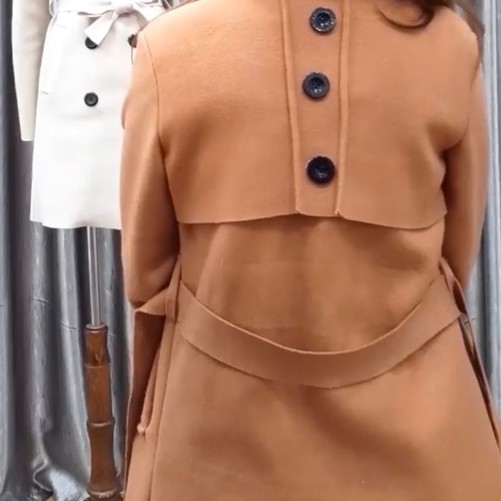 Áo Khoác Dạ Ép Loại 1Cao Cấp Dáng Dài Trẻ Trung Hiện Đại (Hàng Loại 1 Có sz có Dây Đeo) | BigBuy360 - bigbuy360.vn