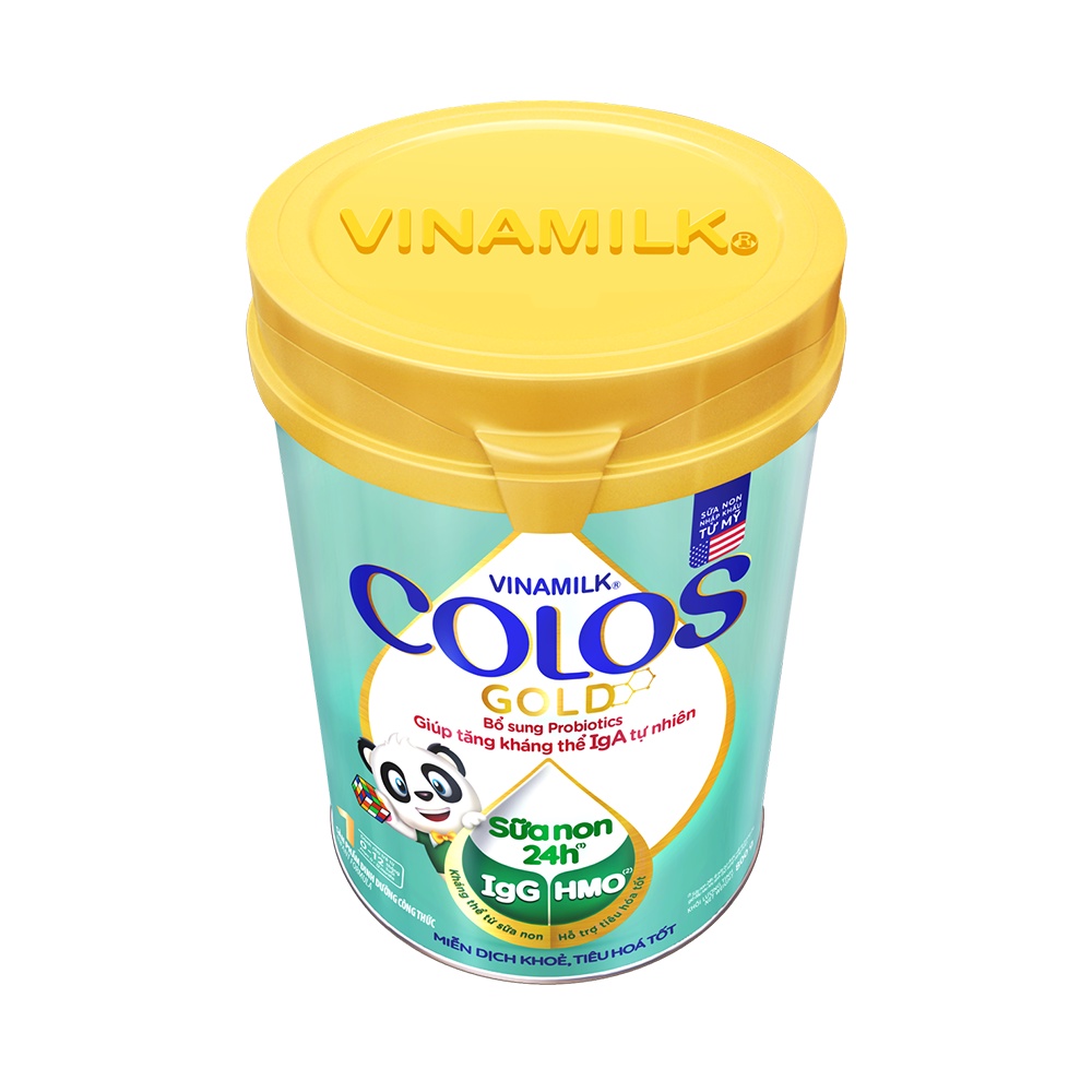 Sữa Non Vinamilk Colos Gold 1 800g - Dành cho trẻ sơ sinh, Miễn dịch khỏe, Bé lớn nhanh